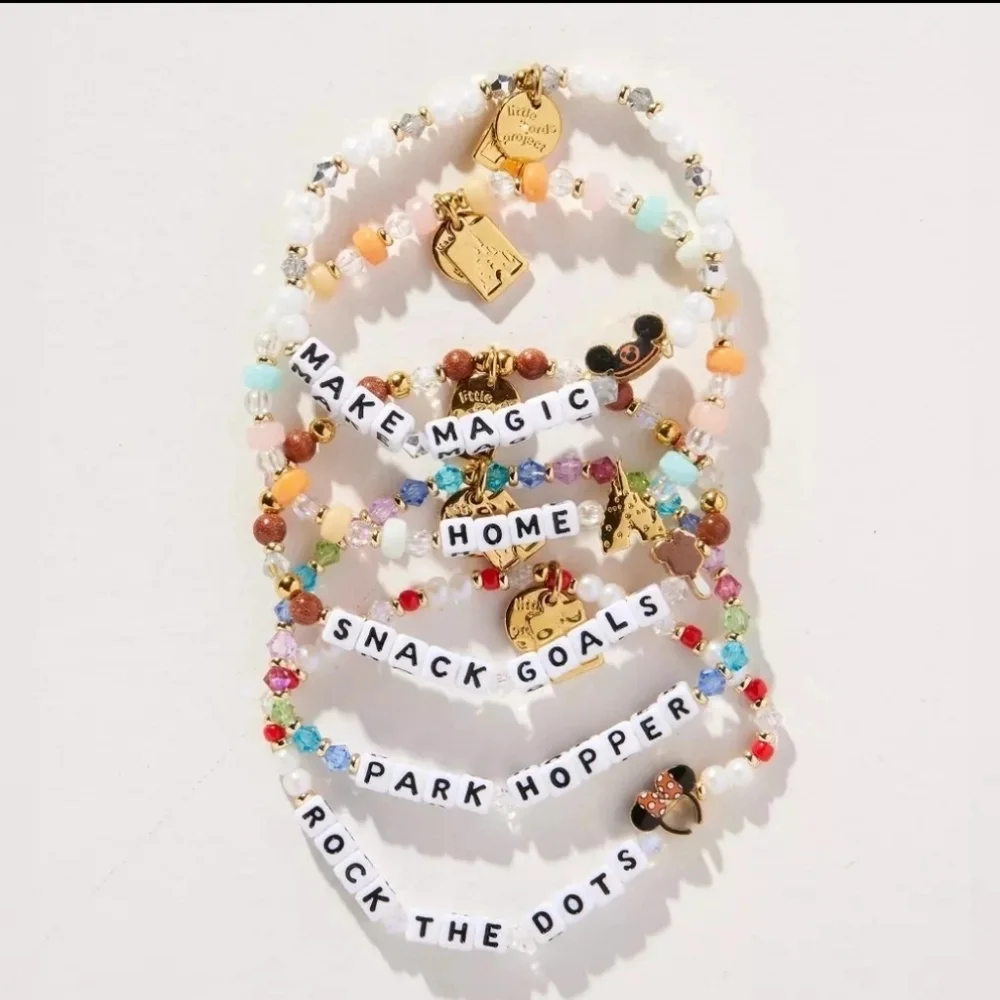 ''Rock the Dots'' Bracelet by Little Words Project Friendship Bracelet Disney